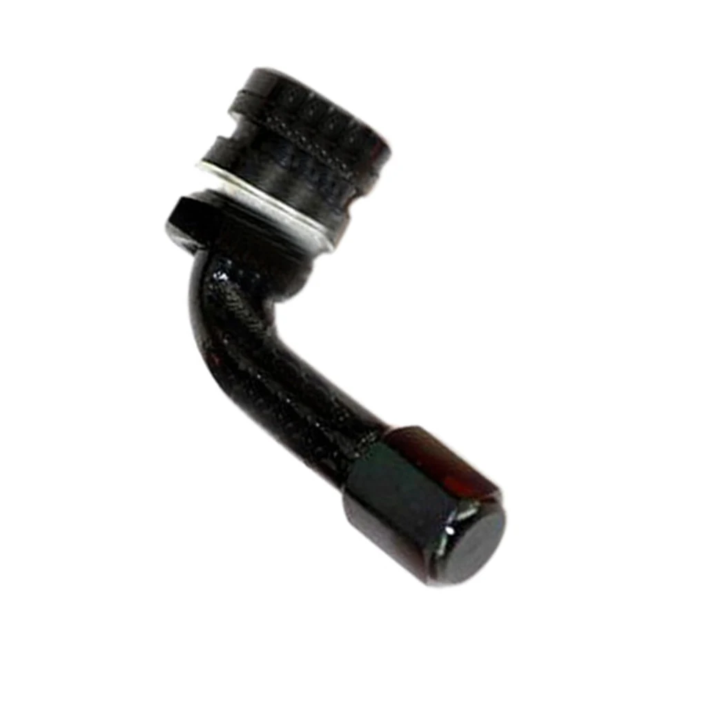 Universal Motorcycle CNC Aluminum Wheel Tire Valves Stem Air Tire Cap 90 Degree Solves Inflation & Checking Of Air Pressure