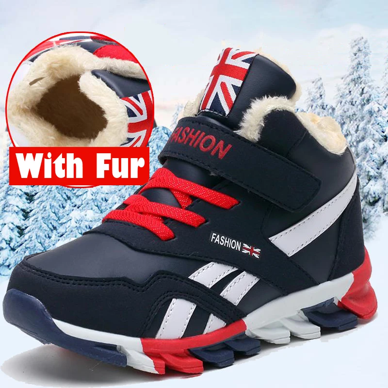 

Kids Shoes For Boy Winter Boots For Boys Snowshoes Children Sneakers For Girls Footwear Boy Toddler Shoes Fur Boots Kids