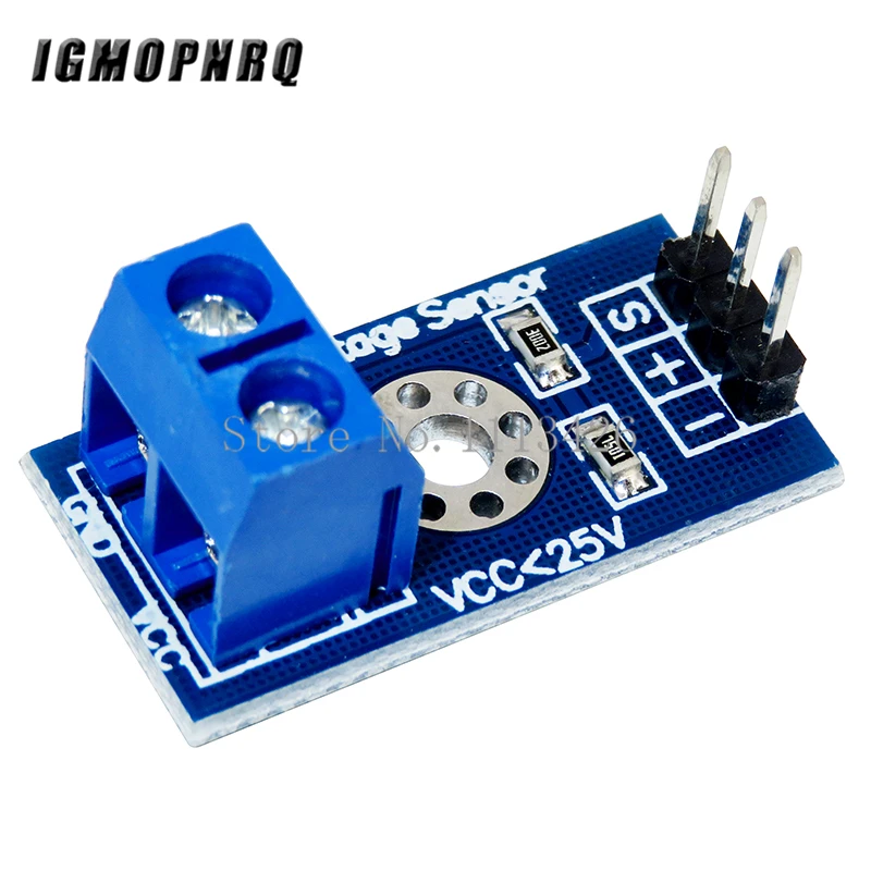 

DC 0-25V Standard Voltage Sensor Module Test Electronic Bricks for Diy Kit