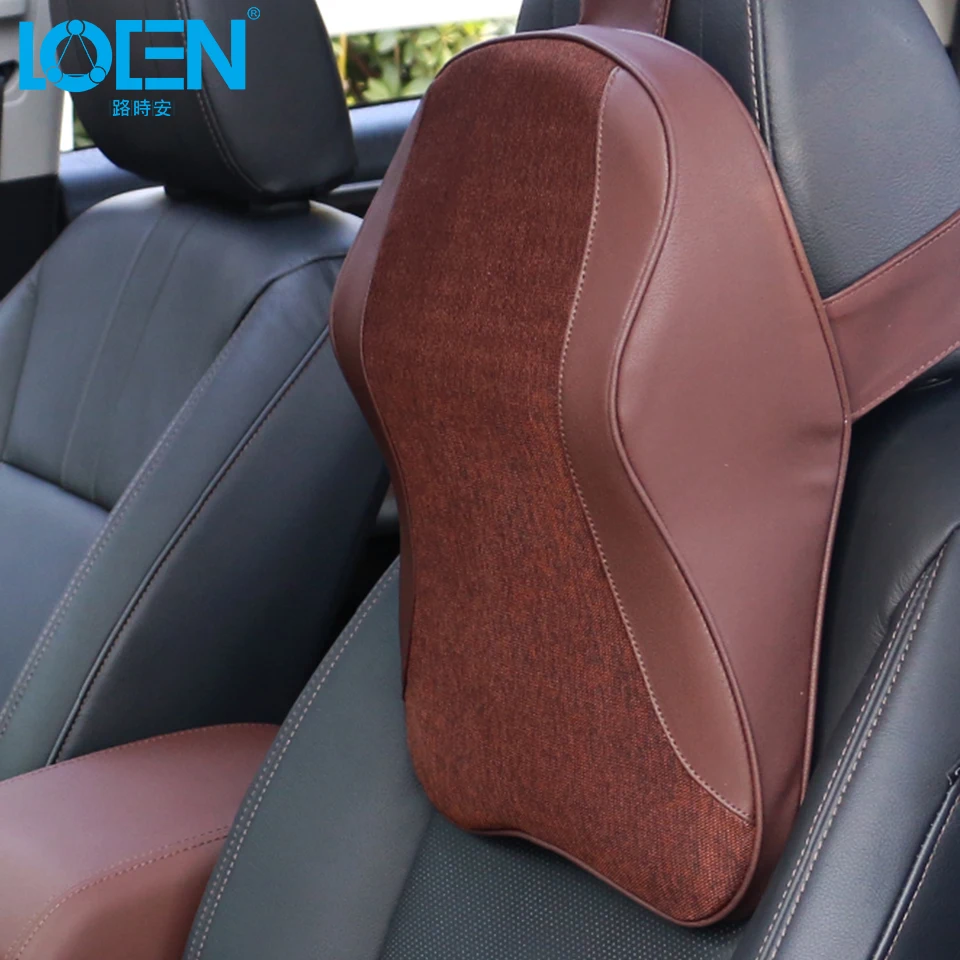 LOEN 1 шт. подушка на шею для автомобиля спинки сиденья Поддержка из пены с эффектом