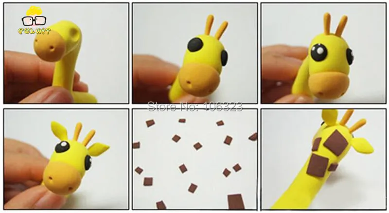 Molde de Argila de Cor Máquina de Macarrão Fabricante de Bolinhos Brinquedo de Comida Kit de Ferramentas de Modelagem de Plasticina de Cozinheiro Novo Tóxico Chinesa Playdough 3d Não 18 Cheap Argila de modelagem