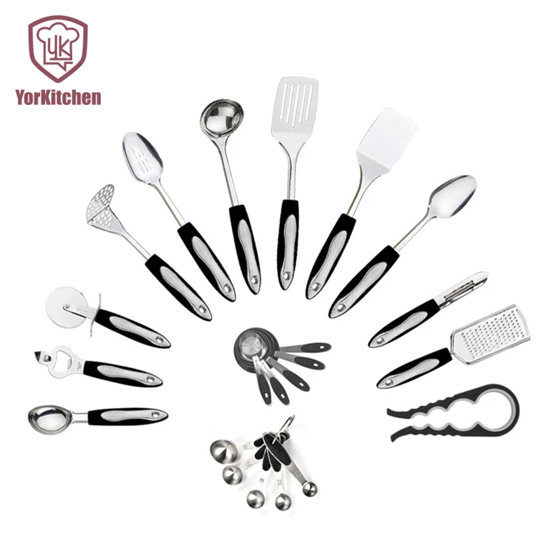 Perfect Cheap Price Stainless Steel Cooking Tool Sets Cooking Utensils font b Gadgets b font 14pcs