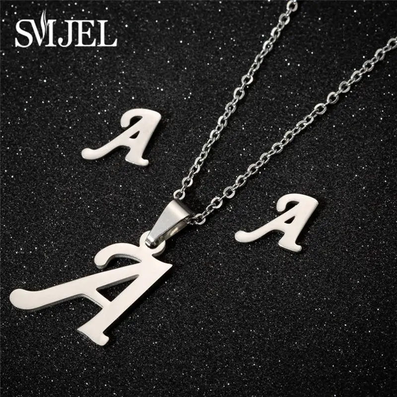 Женские серьги SMJEL из нержавеющей стали оригинальные рандомные золотого цвета