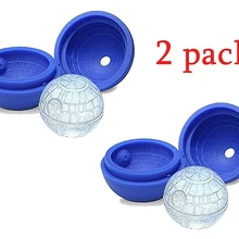 2-Pack Звездные войны, Звезда смерти силиконовая Сфера льда мяч производитель формы