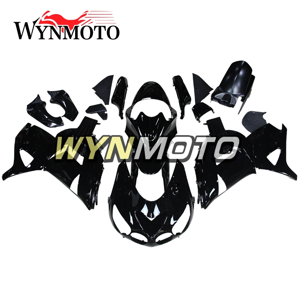 

Full ABS Injection Plastics Fairings For Kawasaki ZX-14R ZX14R ZZ-R1400 2006 - 2011 Motorcycle Fairing Kit Carenes Gloss Black