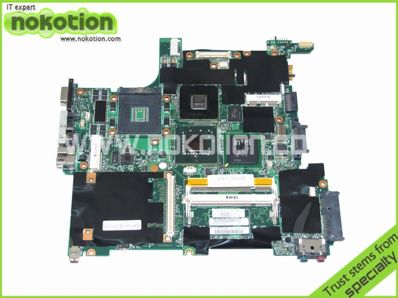 NOKOTION FRU 04w6537 Фирменная материнская плата для ноутбука LENOVO IBM thinkpad R61 T61 14 1 PM965 Quadro NVS