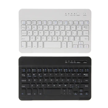 

Mini Keyboard Ultra Slim 59-Key Wireless Bluetooth Keyboard For IOS Android Windows PC Computer