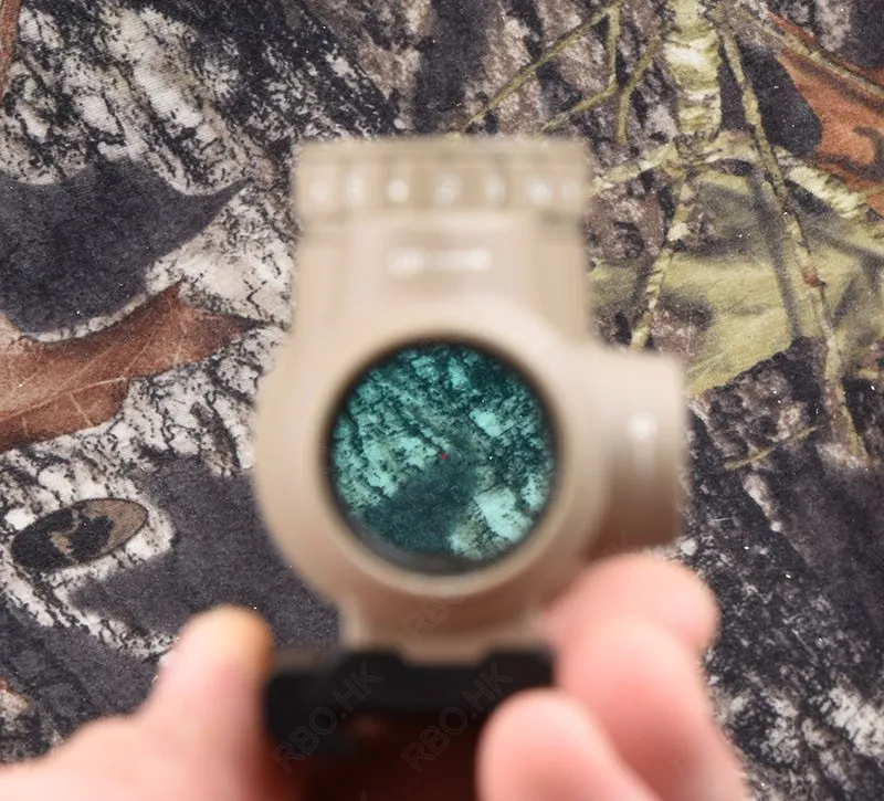 Тактический trijicon mro стиль 1x Red Dot прицел увеличение adatpor Picatinny крепление загар Охота Стрельба M9500