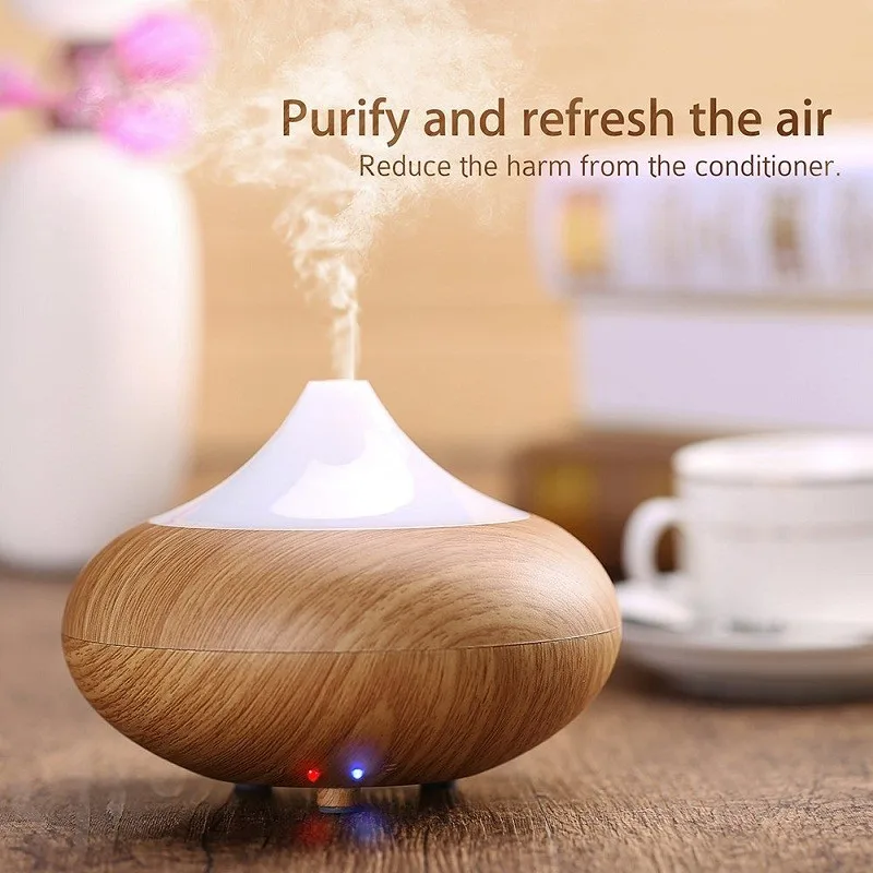 

Ultrasonic Humidifier Essential oil diffuser LED Light 7 Color Change aroma lamp Aromatherapy electric aroma diffuser mist maker