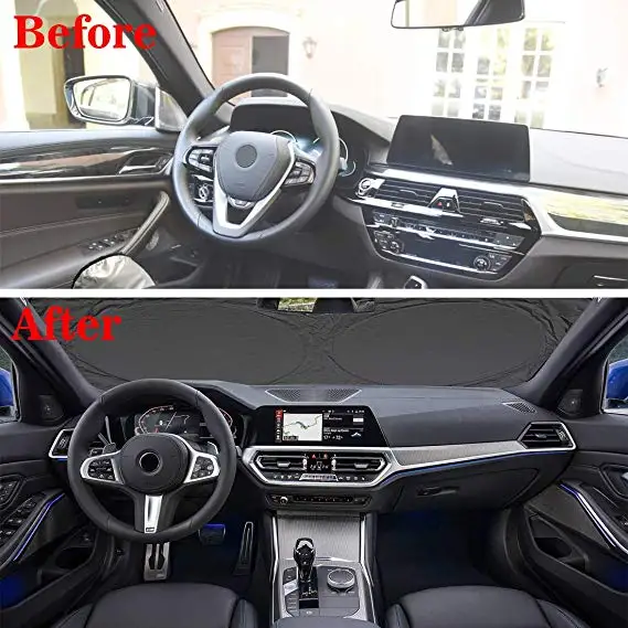 Автомобильное ветровое стекло теневое покрытие для защиты от солнца блокирует