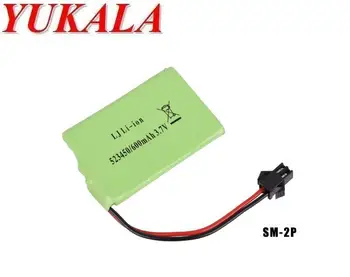 

YUKALA 3.7V 600Mah lithium battery for K9 B/O Dinosaur /RC Toys 4pcs