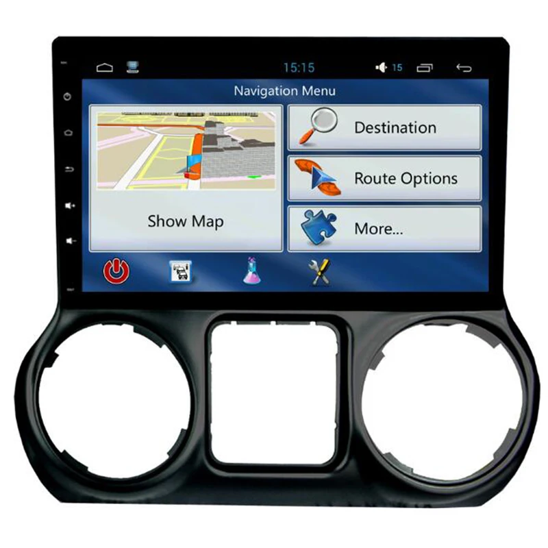Liislee Car Multimedia Player For Jeep Wrangler JK J8 TJL-J8 Katana Prince 2011~2018 Car Radio Stereo GPS Navigation (11)