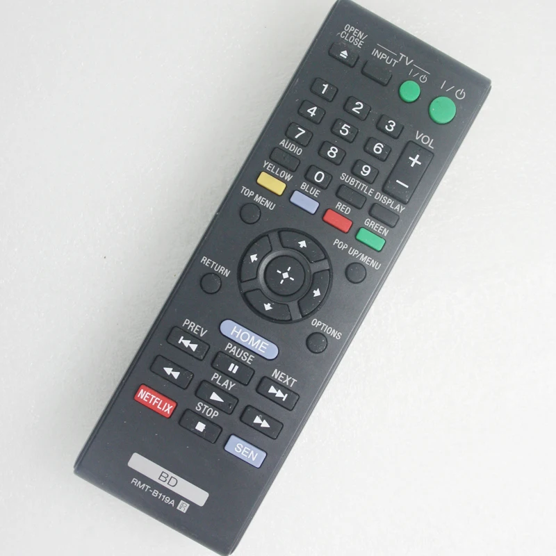 Пульт дистанционного управления для SONY BDP-S3100 BDPS3100 RMTB119A Blu-Ray дисковый DVD плеер |
