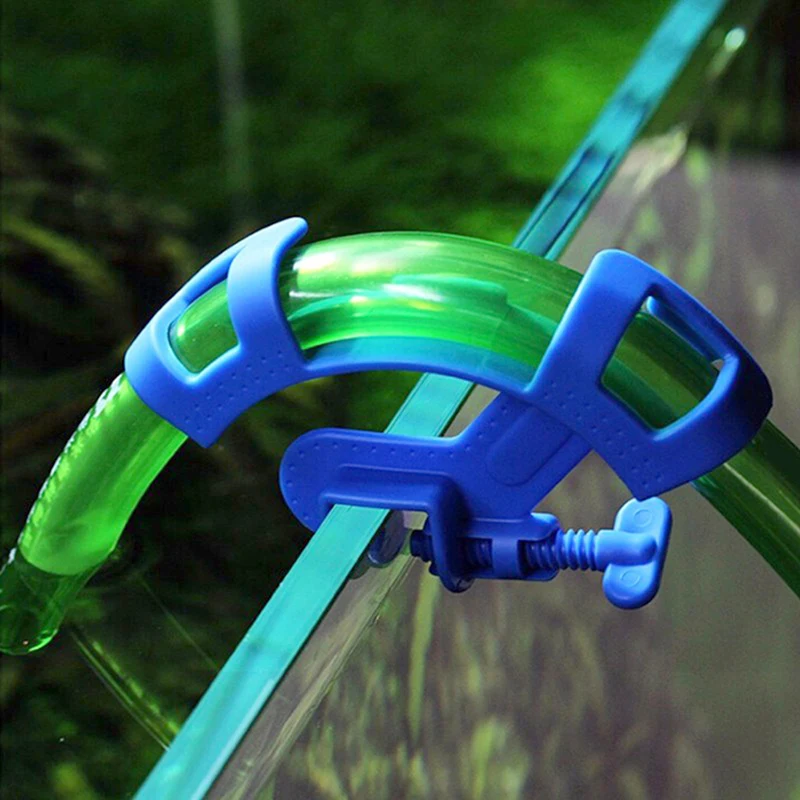 

1Pc Water Pipe Filter Aquarium Filtration Hose Holder For Mount Tube Fish Tank Firmly Hold Hose Fixing Clamp Aquarium Tool