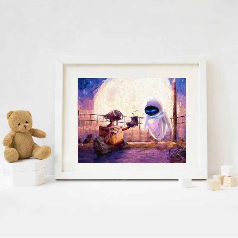 Oil Painting Canvas Prints Kids Room Decor