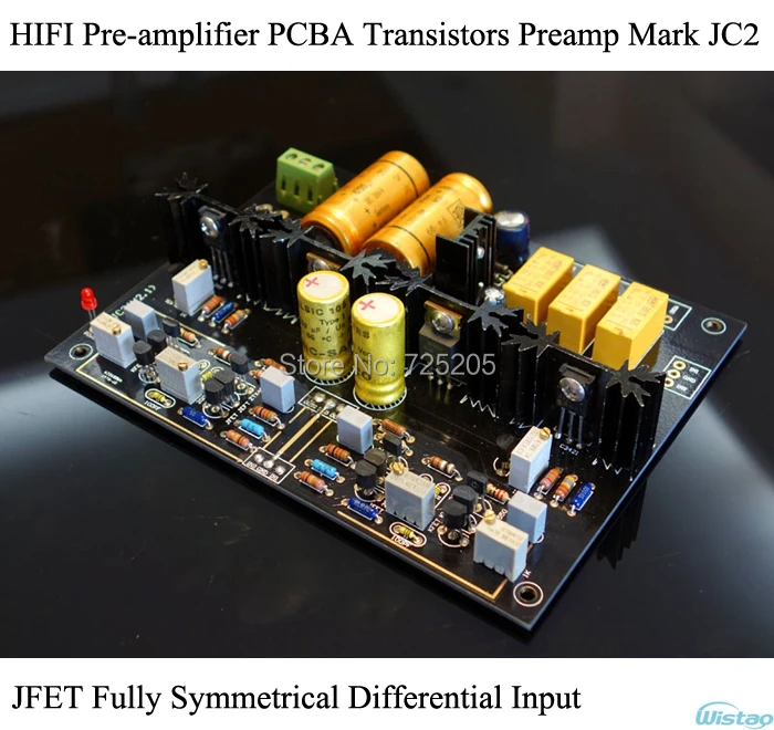 Buy Transistors Preamp HIFI Pre amplifier PCBA Board