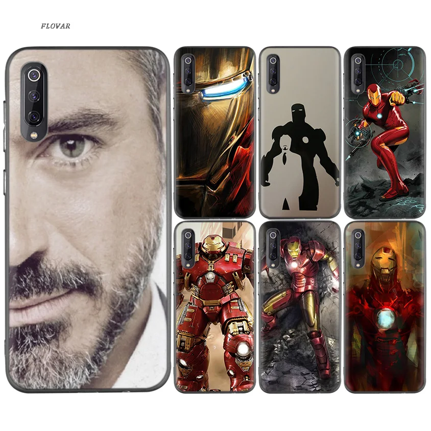 

Cool iron man tony stark marvel Super Hero Case For Xiaomi 9 8 A2 lite A1 Play Cases For Xiomi Redmi Note 7 6 5 Pro 4X 4 5 Plus