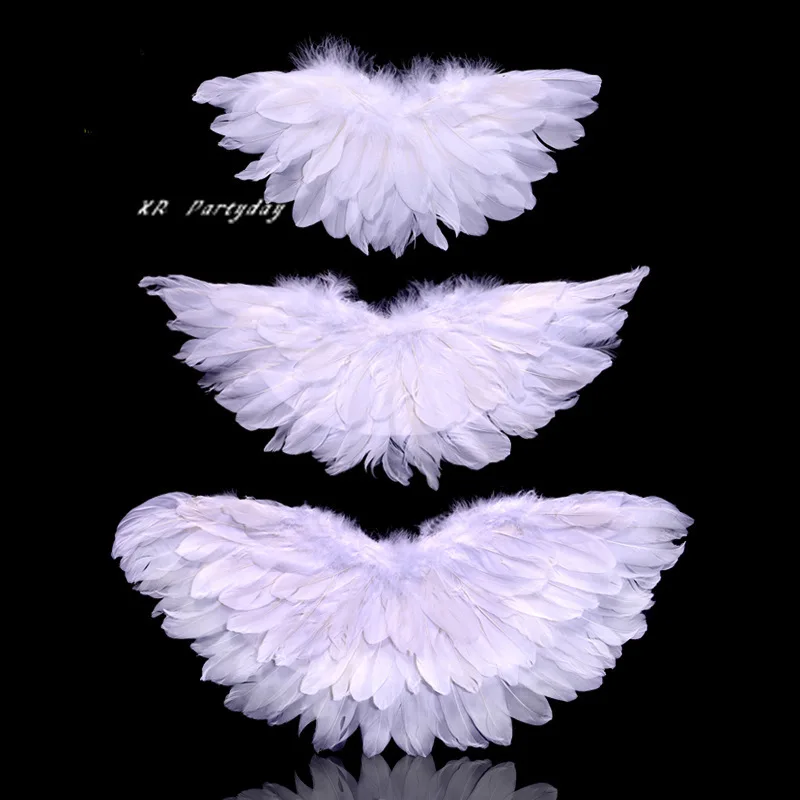 

S/M/L Women Girl Angel Feather Wings Wedding Party Gift Holiday Photo Prop Stage Show Halloween Christmas