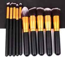 Makeup Brushes 10 Pcs 8 Color Professional Soft Cosmetics Beauty Make up Brush Set Kit Tools Woman’s Make up Brushes Maquiagem