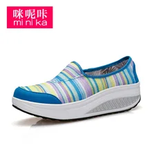 Women Sports Sneakers Breathable Walking Shoes Height Increasing Outdoors Trainers Female Lightweight Athletic Shoes AA50019
