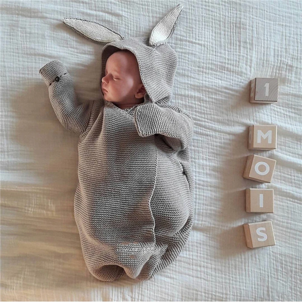 Трикотажные Детские с заячьими ушками одеяла новорожденных пеленать новорожденного охватывает пеленание ребенка Обёрточная бумага