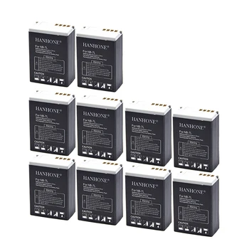 

10PCS 1900mAh NB7L NB-7L NB 7L Battery For Canon PowerShot G11 SX30IS SX30 IS L10 G10 G12 Camera Batteries