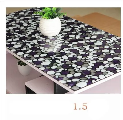 

PVC Waterproof Plastic Tablecloth European Table Oil Proof Disposable Hot Deployment Rectangular Placemats Home Textile Decor