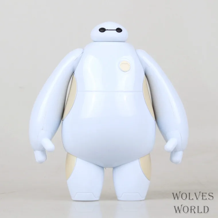 

Cute Cartoon Lovely Big Hero 6 Baymax Model Puppets Toy Arm can be rotated Doll Western Animation Action Figure GH610