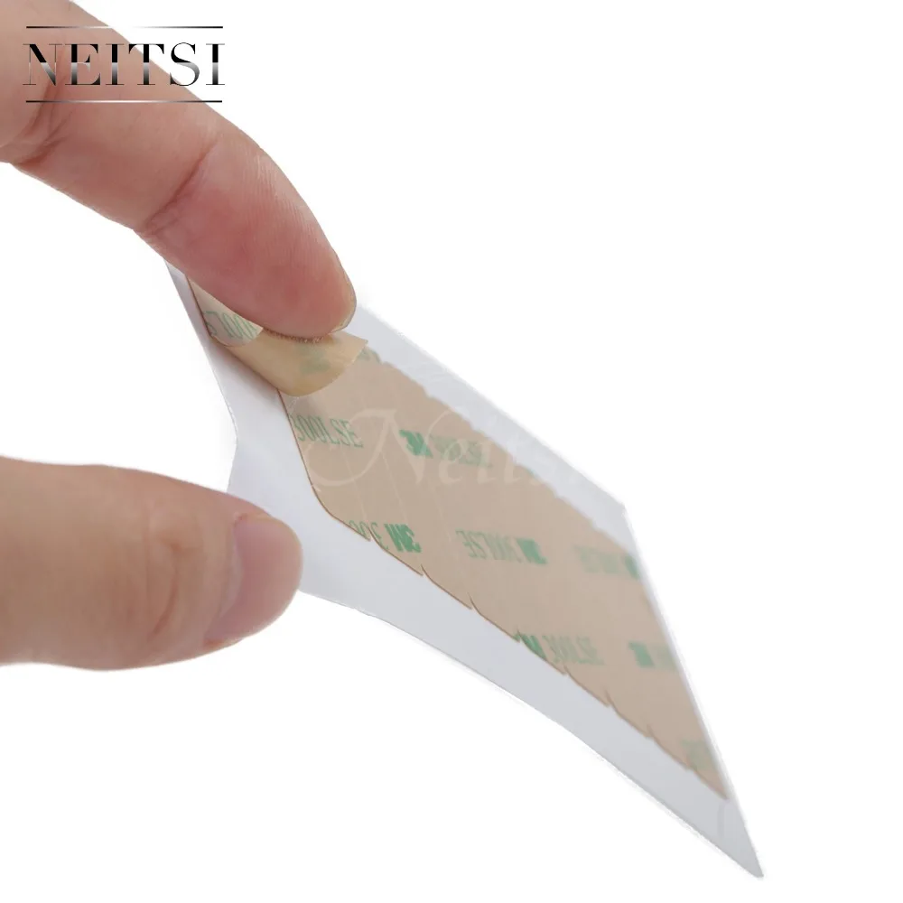 Neitsi 4cm*0.9cm 3M Double Sided Adhesive Tape For Skin Weft Tape Hair Extensions Super Adhesives Tape