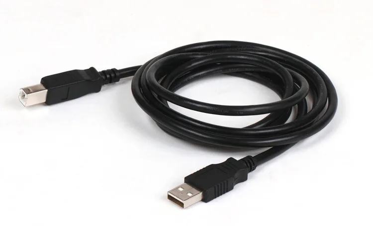 

1.5M USB 2.0 A to B Male Adapter Data Cable for Epson Canon Sharp HP Printer Scanner Extension Wire Cord