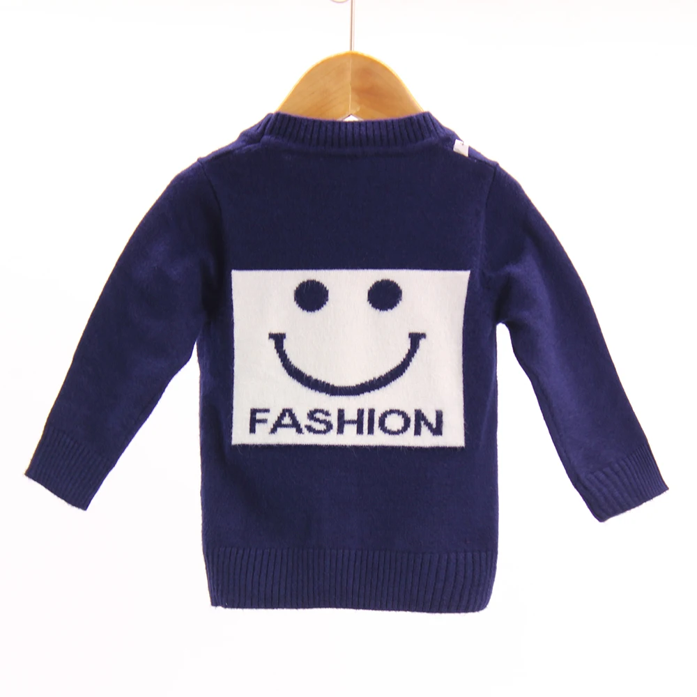 Welaken мальчик пальто "Улыбка" на осень для маленьких мальчиков с надписью «картиной облакой свитер-кардиган детская модная одежда с воротником «хомут», Верхняя одежда Детские Вязание одежда