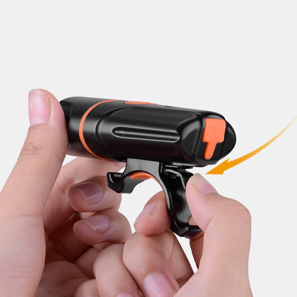 Cheap Waterproof Bicycle Bike Front Light Rechargeable Light Cycling Bike Flashlight Headlight Lamp Power Bank Riding Accessories 13