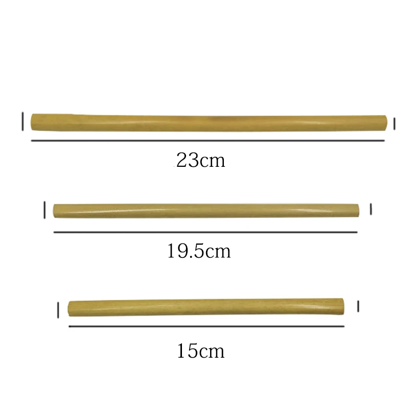 Новая Органическая Бамбуковая трубочка для питья для вечеринки, дня рождения, свадьбы, биоразлагаемая деревянная столовая посуда из соломы, товары для дома