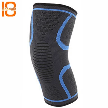 

TENNEIGHT 2 PCS Men's and women sports elastic non-slip knitted knee pads Running basketball fitness breathable protective gear