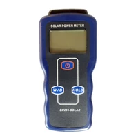 Portable Digital Solar Power Meter Precision Light Meter Data Hold Peak Hold For Solar Radiation Research Glass Light Intensity 2