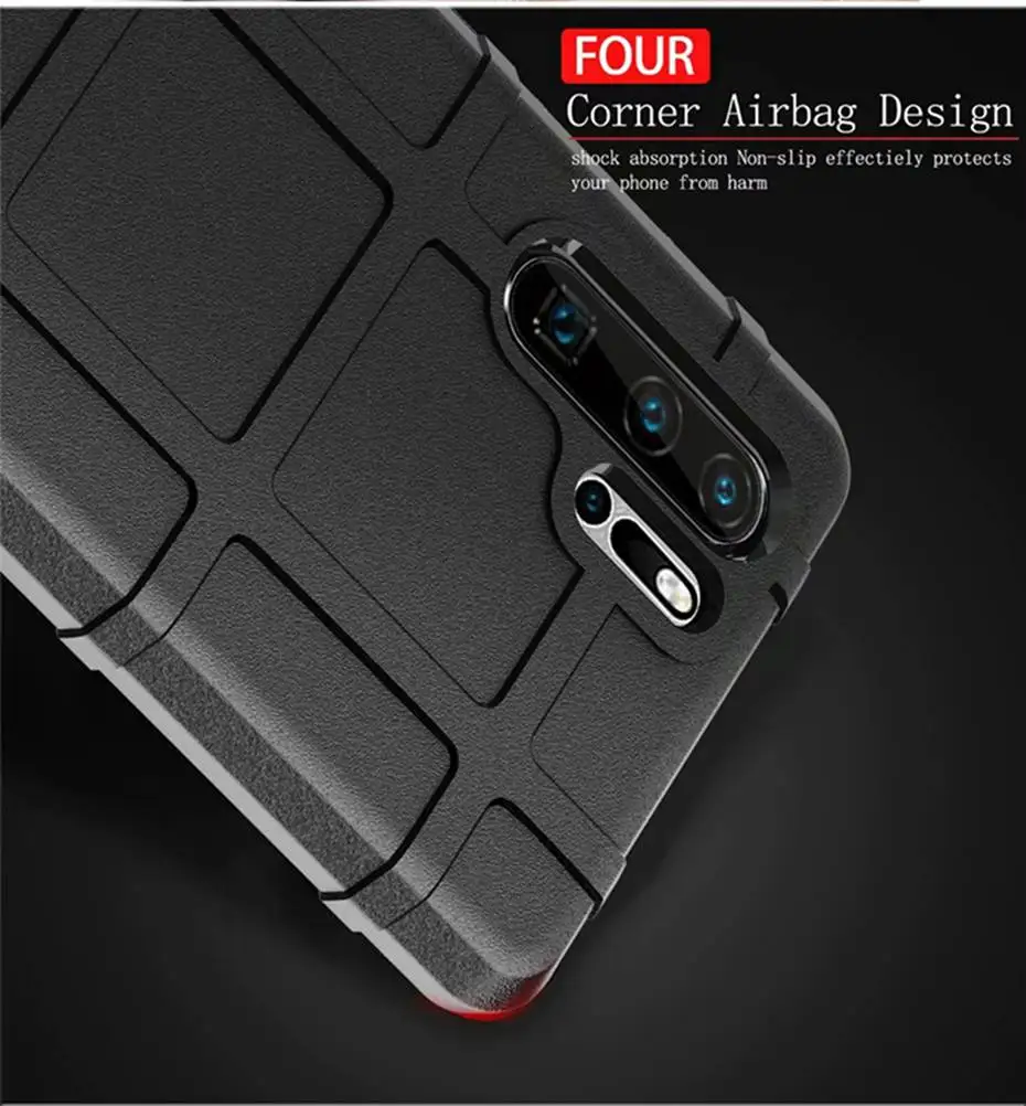 Rugged Shield Phone Case For Huawei P30 P20 Mate 20 30 10 Nova 5 5i Pro Lite P Smart Z Y9 Prime Y6 2019 Honor X 10 Lite Case huawei phone cover