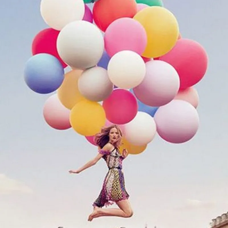 

36inch 90cm Giant Pink Balloon Round Latex Balloons Wedding Decoration Inflatable Helium Ball Wedding Balloons Birthday Balloons