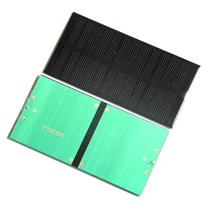 Promotion 200PCS/Lot 1W 6V Mini Solar Cell Monocrystalline Solar Panel Easy DIY Small Solar System Education Kits 125*63*3MM