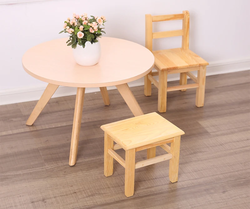 Сосна, твердый деревянный квадратный табурет ретро-мебель, домашний стул для гостиной, складной сменный обувной стенд, обеденный стол, настольный табурет