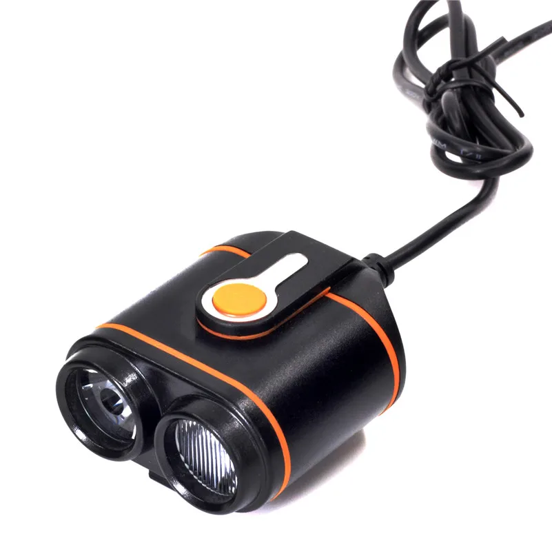 WEST BIKING водонепроницаемый велосипедный светильник CREE 2 светодиодный велосипедный головной светильник лампа вспышка светильник с перезаряжаемой батареей+ зарядное устройство велосипедный светильник s