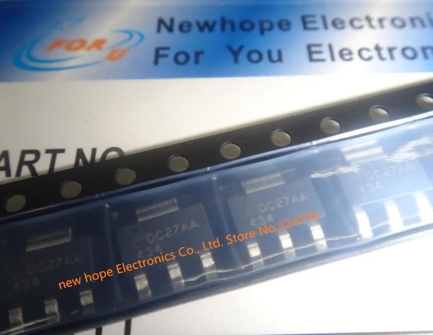 New hope FDT434P SOT223 FDT434 100% new 10 шт./лот | Электронные компоненты и принадлежности