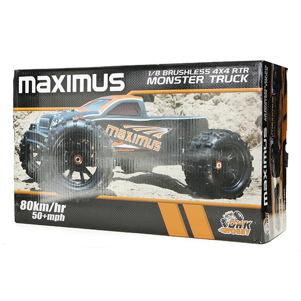 DHK 8382 Maximus 1/8 120A 85 км/ч 4WD KV2030 бесщеточный двигатель RC автомобиль для детей подарок игрушки для взрослых