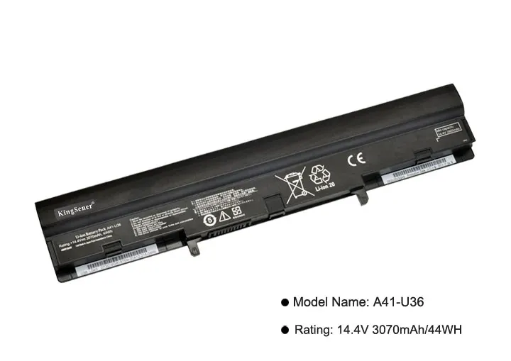 Аккумулятор KingSener для ноутбука ASUS U36 U36J U36S U36SD U36JC u36sc U36K U82E U82U U84S U32 u44sc u84sc A41 U36|battery for