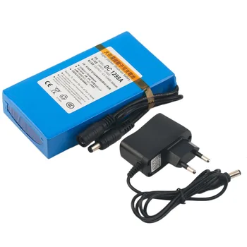 

Durable DC 12V Large Capacity Super Powerful Rechargeable Li-ion Battery Backup Li-ion Battery For Camera EU/US PLUG