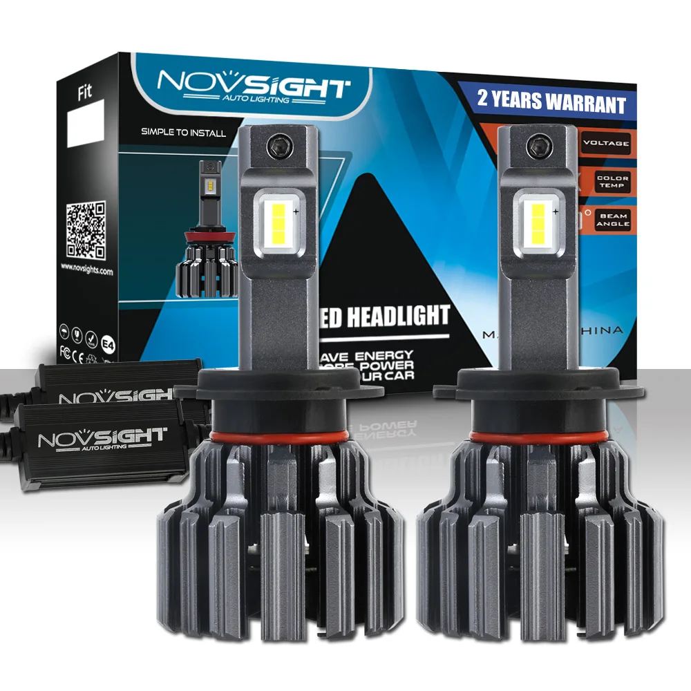 NOVSIGHT LED H4 H7 H11 9006 9005 Car Headlights Bulbs 70W 15000LM
