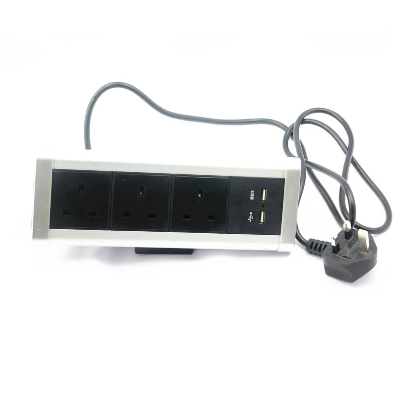  Triangle Desktop Fixed Socket with 1HDMI +2 Rj45 Internet without power outlets For Kitchen Office  - 4000368573409