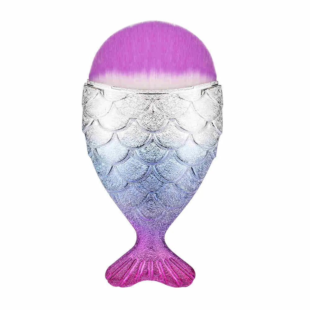 FONY Fish Scale кисти для макияжа нижняя кисть рыбьего хвоста пудра румяна макияж