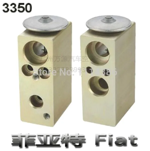 Automotive air conditioning evaporator expansion valve aluminum valve