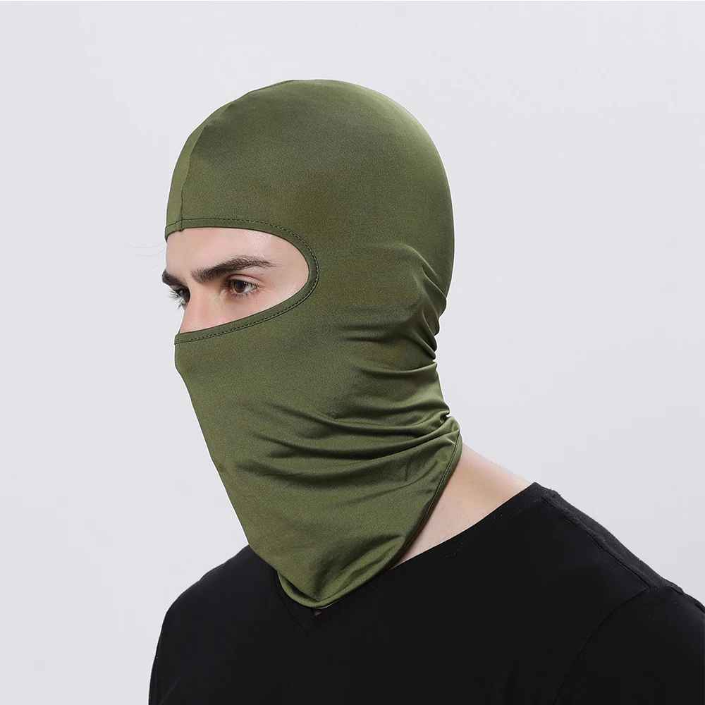 Балаклава, маска для лица, мотоциклетная тактическая маска для лица, маска для лица, лыжная маска, маска для лица, маска гангстера - Цвет: RDMZ00CS08J