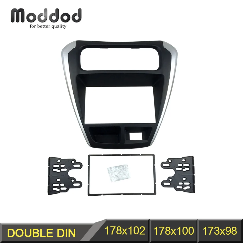 Double Din Fascia for 2014 Suzuki Alto 800 Radio DVD Stereo CD Panel Dash Mounting Installation
